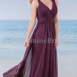 Elegant Purple Dress by Jasmine bridal Belsoie L184016
